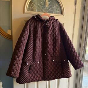 Catherines Quilted Puffer Jacket with detachable hood